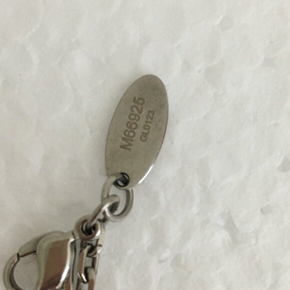 Louis Vuitton Crystal Gamble Station Bracelet 8" 100% Authentic Silver-Tone - Picture 6 of 9